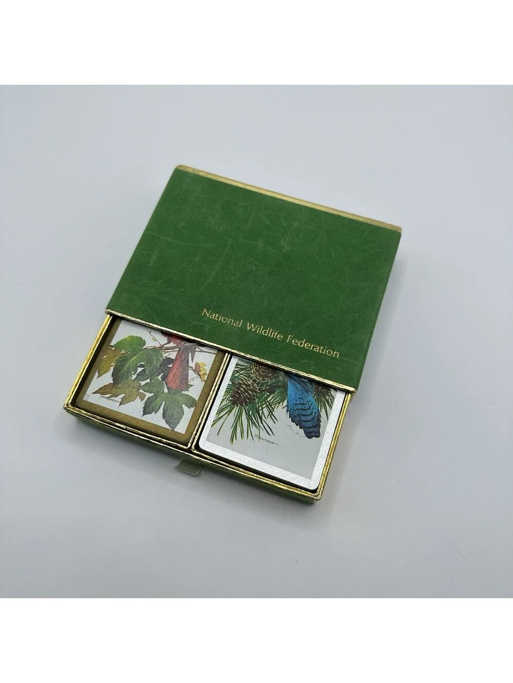 Vintage National Wildlife Federation Playing Cards Sealed Cardinal Chickadee